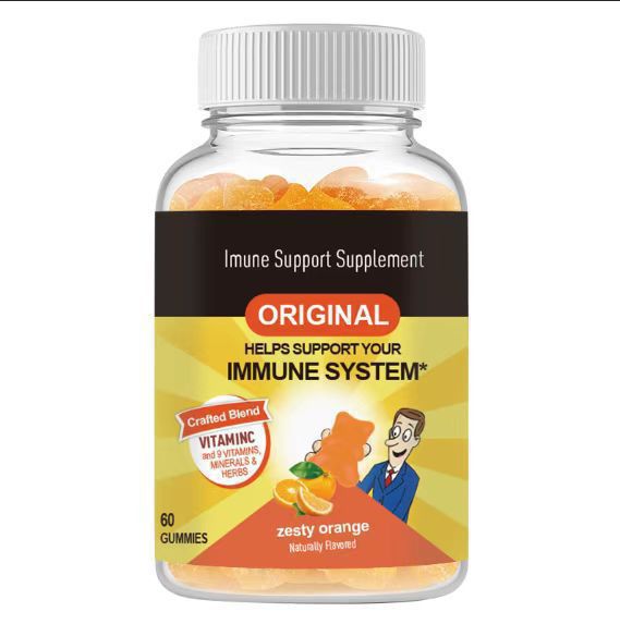 Vitamin C Gummies (Zesty Orange Flavour)