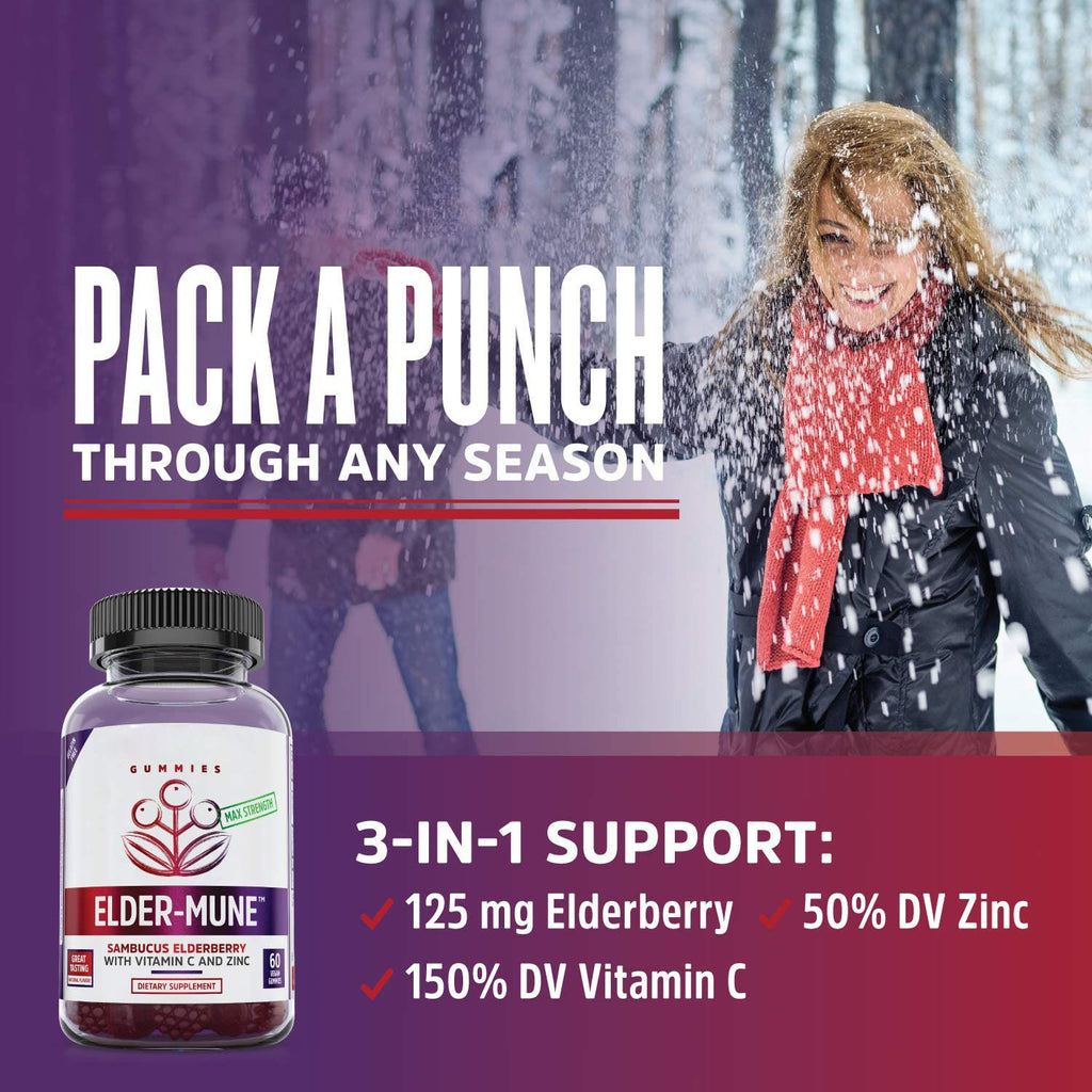 Vitamin C Gummies (With Black Elderberry)